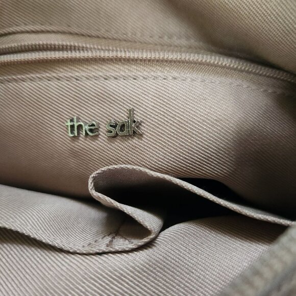 The Sak Neutral Tan Flat Bottom Shoulder Bag - Picture 5 of 6